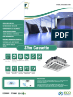 Innovair Cassette Tipo Slim Brochure Spanish 2016