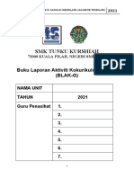 Buku Laporan Aktiviti Kokurikulum Guru Blak G 2021 Tks