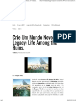 Crie Um Mundo Novo Em Legacy Life Among the Ruins. O Velhinho do RPG