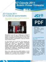 Boletin Uno JCI Cúcuta 2011 v1