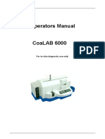 Operators Manual: For In-Vitro Diagnostic Use Only!