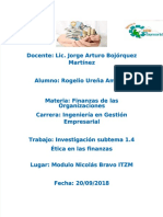 PDF Tarea 14 La Etica en Las Finanzas 1 DL