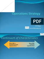 Operations Strategy