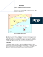 The Project Proposal For Kingfisher Oilfield Development