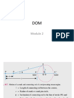 DOM Module 2 Turning Moment Diagram Coefficient of Fluctuation of Speed Class Assignment Take Crank Angle 45 Degree