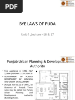 Lecture17 - Bye Laws of Puda