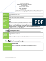 E Arning Outcomes: Written Report