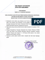 Hasil Seleksi Petugas Peta 2022