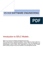 Cs 313 Software Engineering: LECT-03