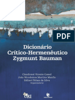 Dicionário Crítico-Hermenêutico Zygmunt Bauman