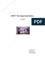 HDTV: The Engineering History: Salvador Alvarez James Chen David Lecumberri Chen-Pang Yang