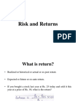 2.Risk and Return (Sir)