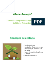 Taller 3 - Ecologia