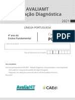 Avaliação Diagnóstica - Português