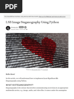 LSB Image Steganography Using Python