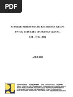 Download Sni-1726-2002 Bangunan Tahan Gempa by Yossef Pattrickson Purba SN55779739 doc pdf