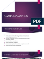 Campus Planning: Source: Michigan State University