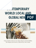 LOCAL AND GLOBAL NEWS: POLITICS, SOCIETY, ECONOMY AND CULTURE