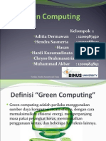 4 - Green Computing Presentasi - Hendra Sasmerta