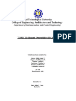 Hazard Operability Study Procedure