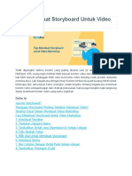 3.3 Menerapkan Prosedur Pembuatan Storyboard Sesuai Dengan Naskah