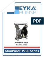 P700 Series MAXPUMP P700 Series: Diaphragm Pump Manual Book