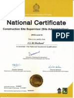 National: Certificate