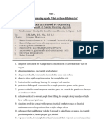 Procedures and Precautions Unit 7