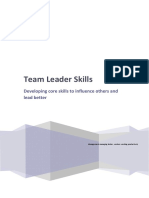 Teamleader Skills