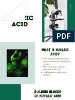 Nucleic Acid: Group 9 (Demafelis, Guevara, Hernandez, Manalac)