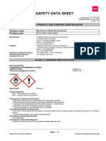 Safety Data Sheet: Section 1: Product and Company Identification