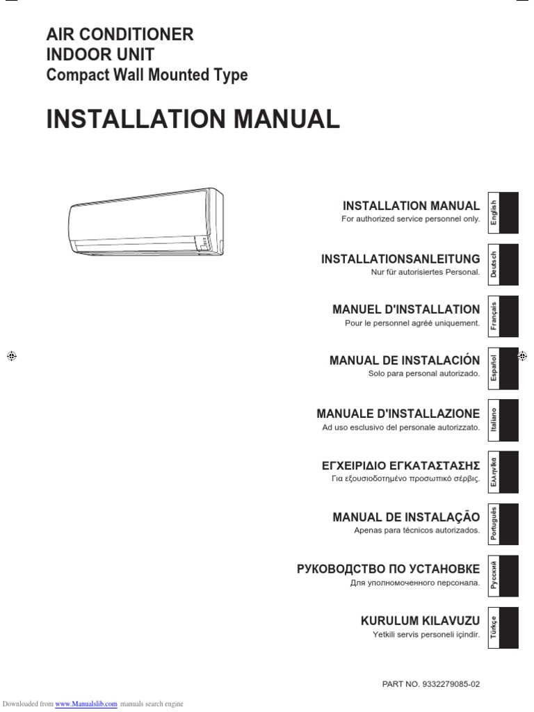 Installation Manual Carrier | PDF | Pipe (Fluid Conveyance) | Insulator