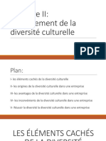 Chapitre II: Management de La Diversité Culturelle