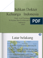 Pendidikan Dokter Keluarga Indonesia