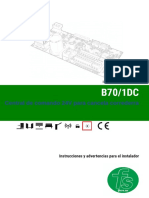 B70 1DC Instrucciones y Advertencias Fs