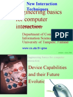 Engineering Basics For Computer Interaction