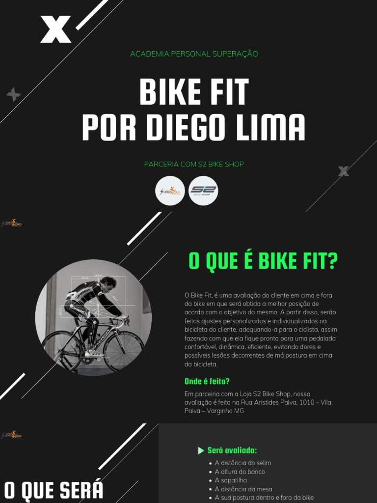 Avaliação Bike Fit Personalizada Varginha | PDF | Esportes e Recreação