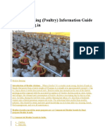 Broiler Farming (Poultry) Information Guide - Agrifarming - in