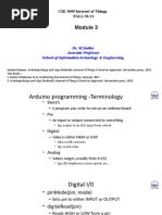 CSE 3009 Internet of Things FALL 20-21: Dr. M.Sudha Associate Professor School of Information Technology & Engineering