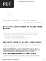 Detection & Prevention of Solder Joint Failure - Rush PCB