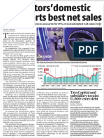 Tata Motors'domestic Biz Reports Best Net Sales: On A High