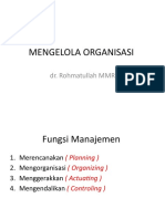 Mengelola Organisasi