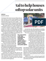 Now, Portal To Help Houses Install Rooftop Solar Units: Shreya Jai