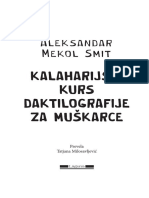 Kalaharijski Kurs Daktilografije Za Muskarce