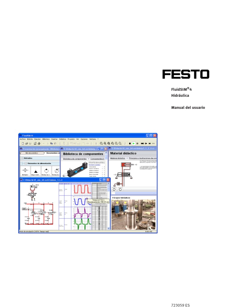 Manual Festo Fluid Sim | PDF | Ventana (informática) | Microsoft Windows
