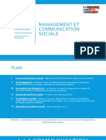 Management Et Communication Sociale