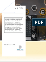 Microwave & OTG List 2022: VM One Recommended List 2022