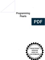 Programming Pearls