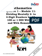 Math4 q1 Mod11 DividingMentally2-to4-DigitNumbersby10,100or1000WithoutAndWithRemainder v2