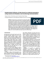 Displacement Analysis of Dam Based On Material Par